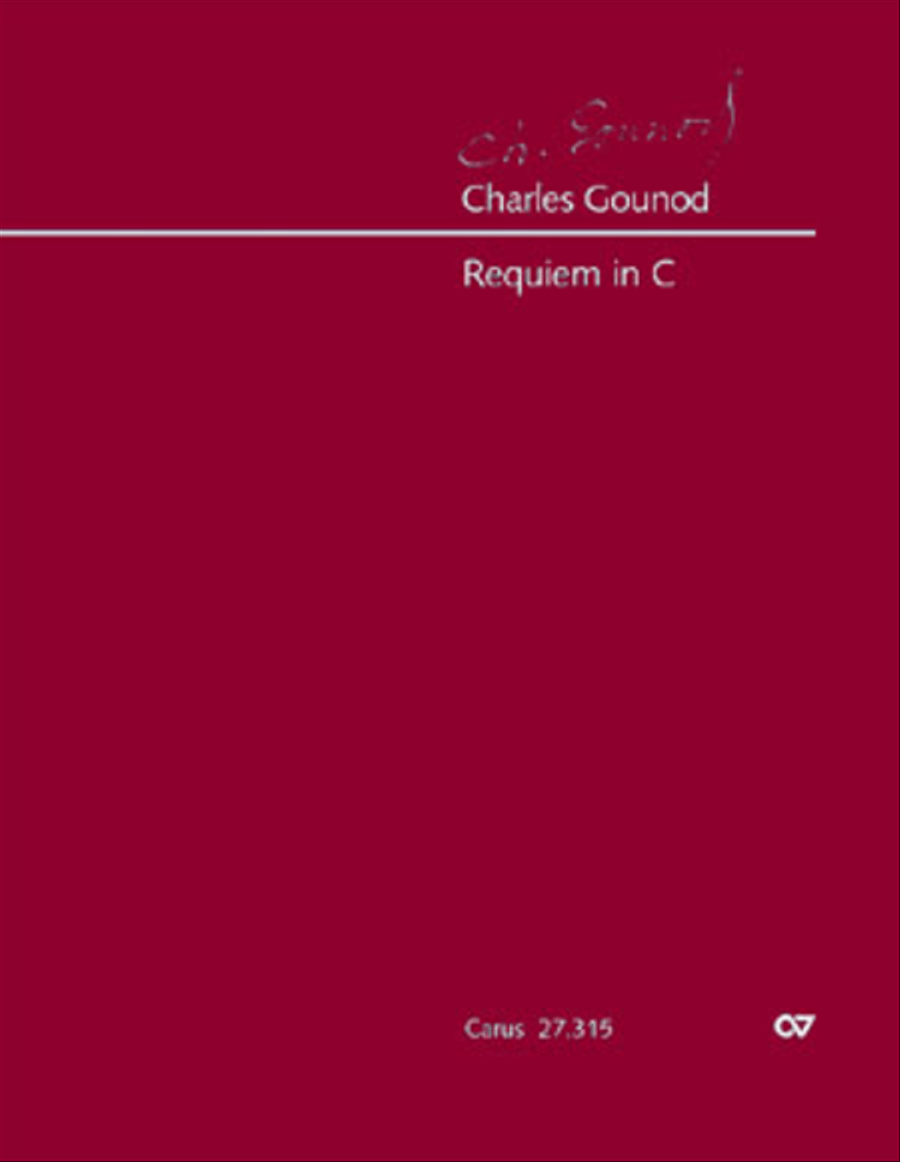 Requiem in C major Requiem in C major 4-Part scores gallery preview page 1