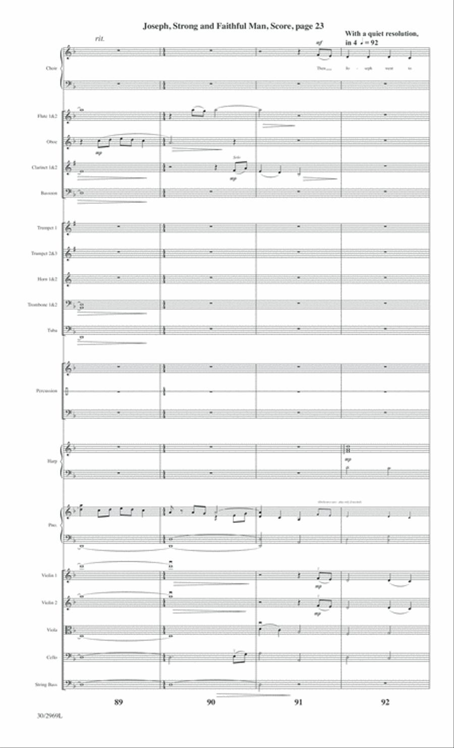 The Heart of Christmas - Full Score Choir scores gallery preview page 93