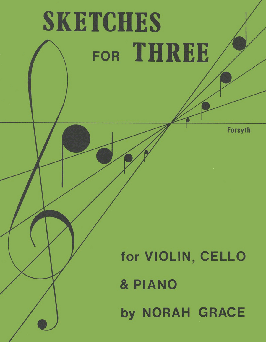 Sketches for Three Piano Trio scores gallery preview page 1
