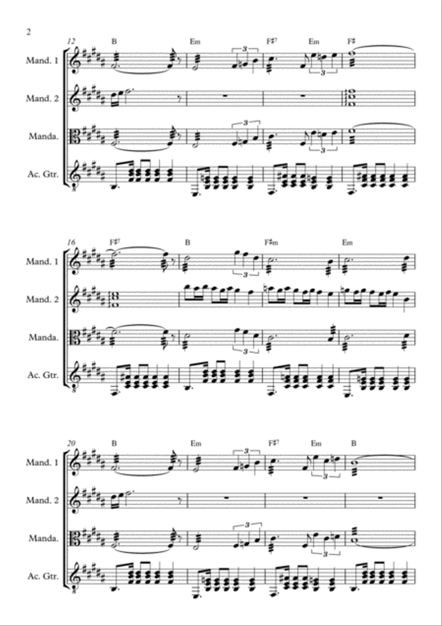 You Only Live Twice Small Ensemble scores gallery preview page 2