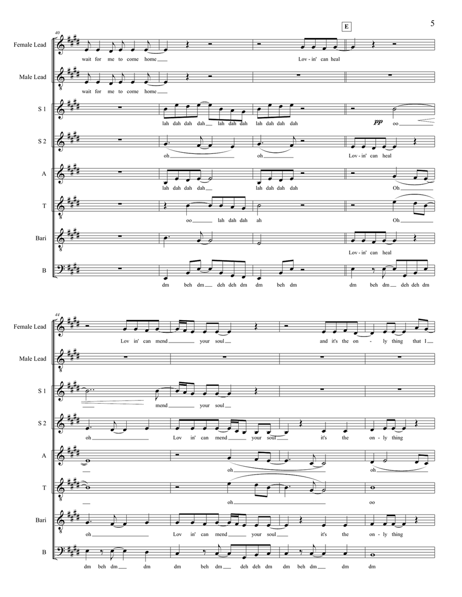 Photograph 4-Part scores gallery preview page 5