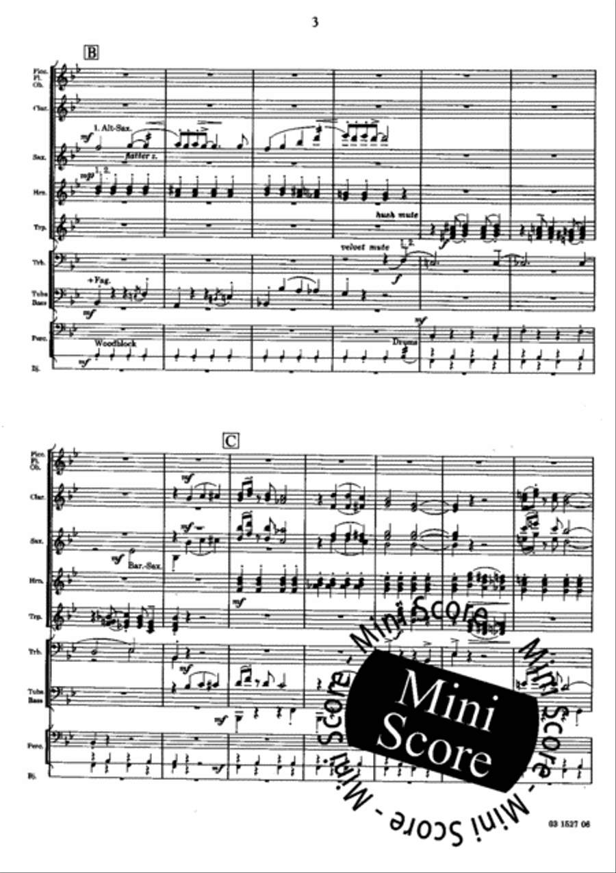 Sweet Carolina Charleston Concert Band scores gallery preview page 7