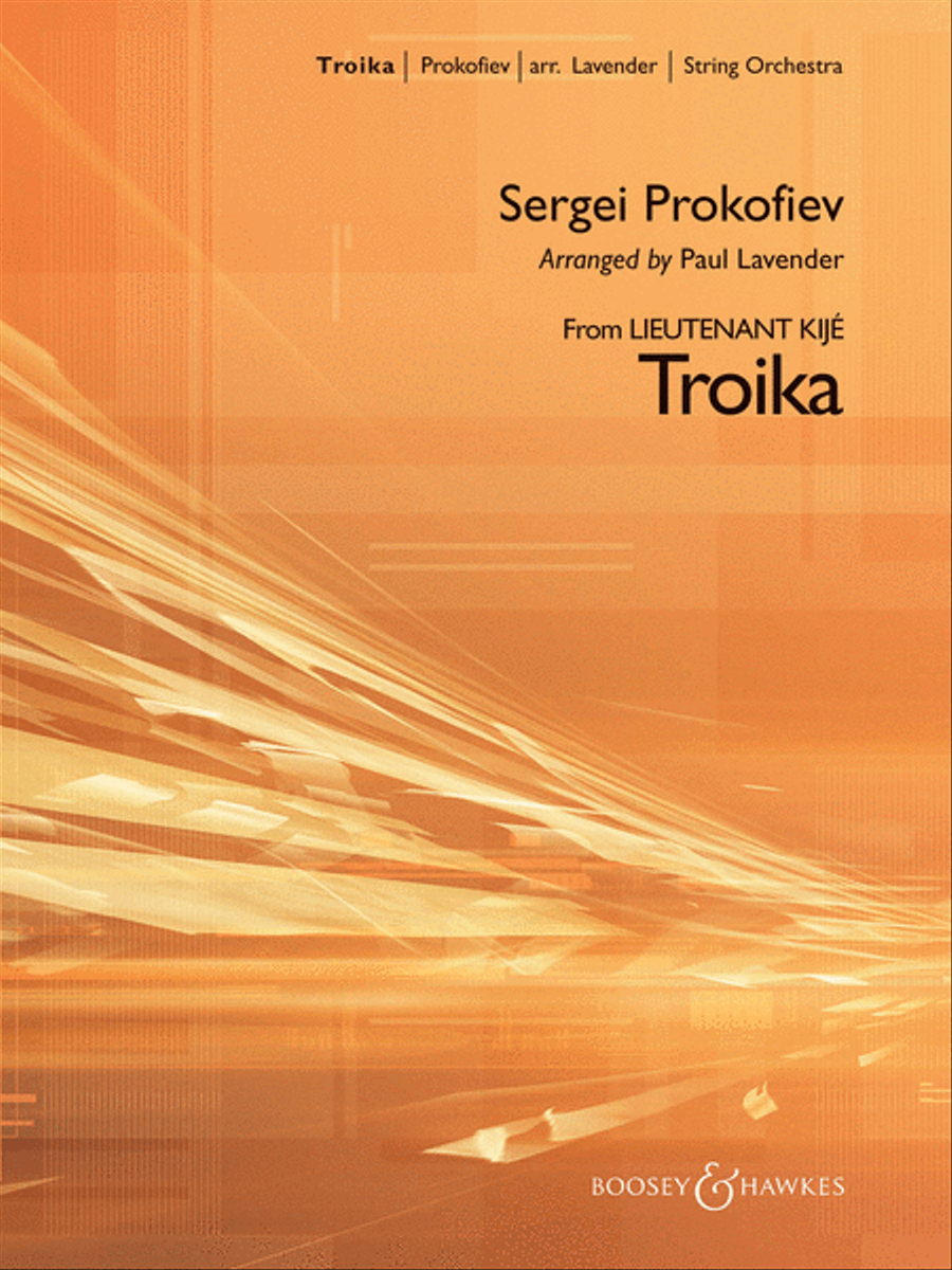 Troika (from Lieutenant Kijé) String Orchestra scores gallery preview page 1