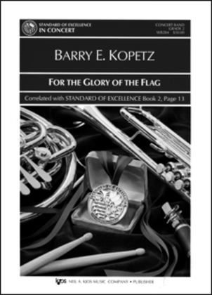 Book cover for For The Glory Of The Flag-Score