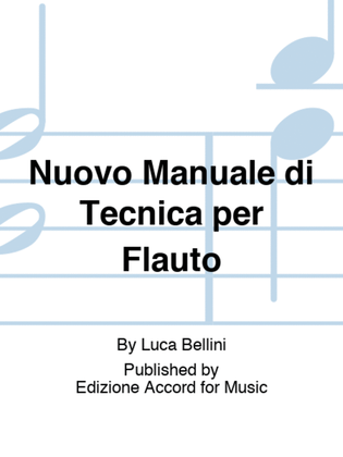 Nuovo Manuale di Tecnica per Flauto