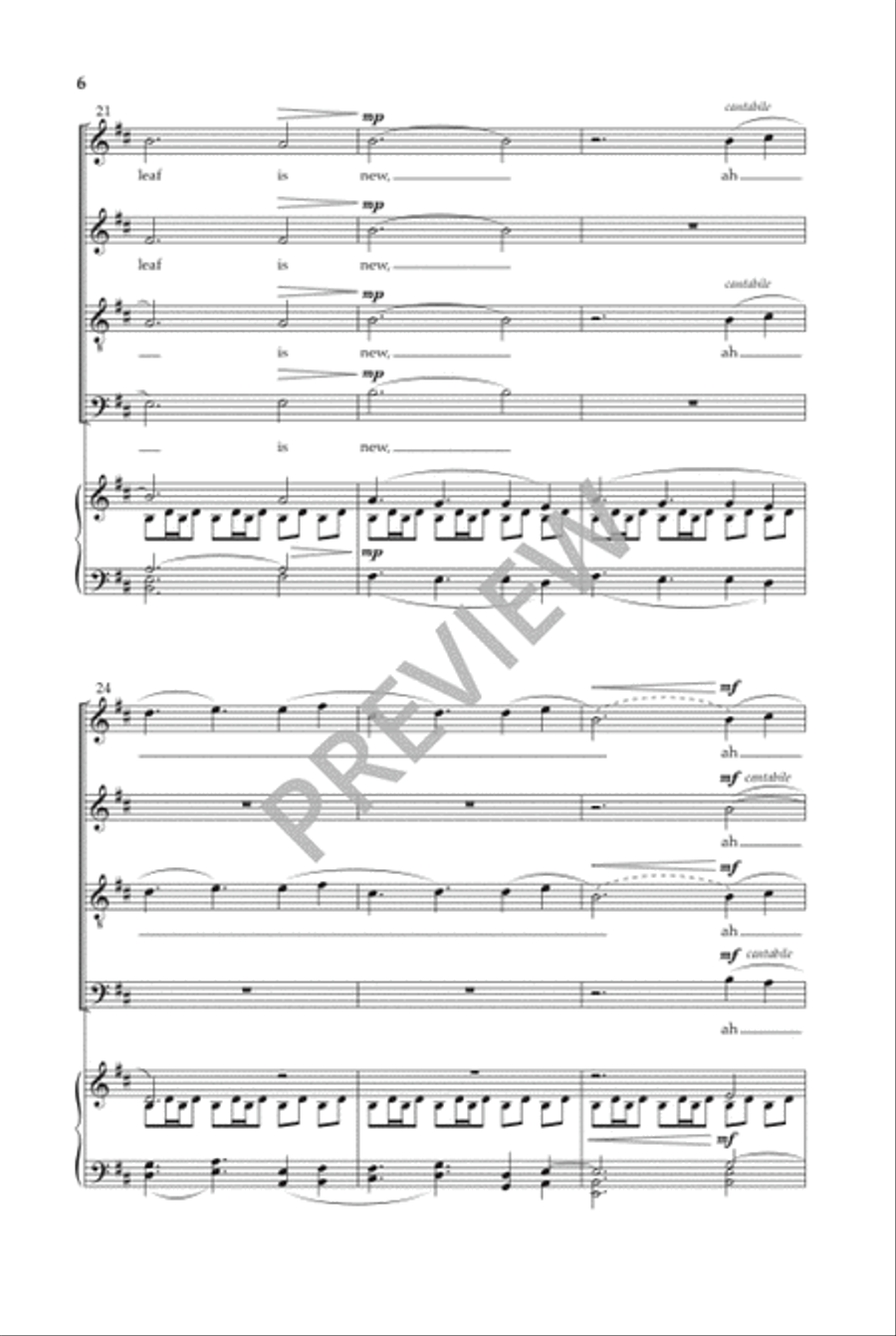 Fresh and Fearless 4-Part scores gallery preview page 7