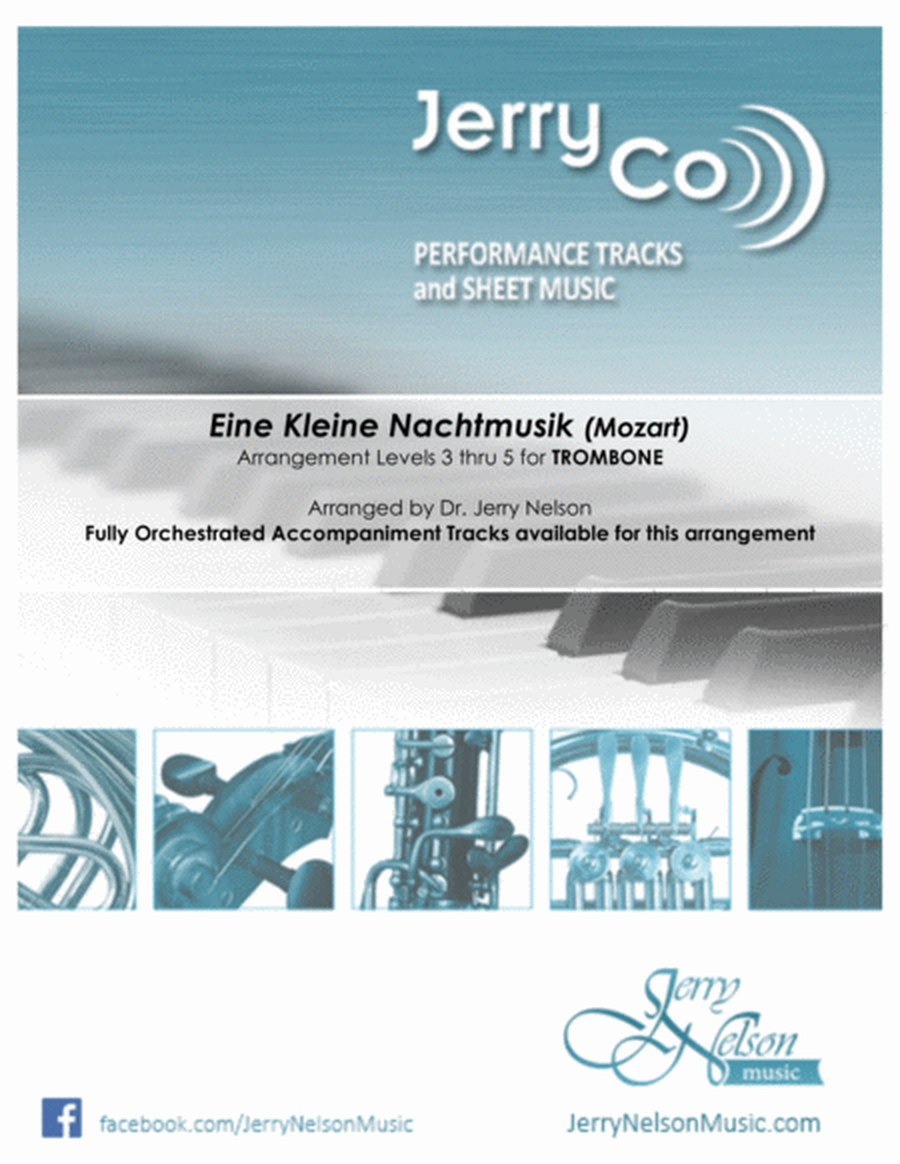 Eine Kleine Nachtmusik (Arrangements Level 3-5 for TENOR SAX + Written Acc) image number null