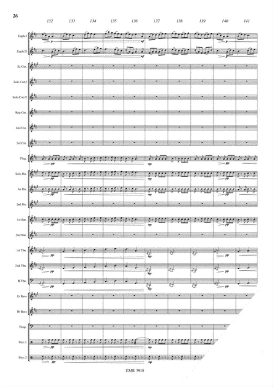 Celtic Folk Celtic Folk Brass Band scores gallery preview page 26