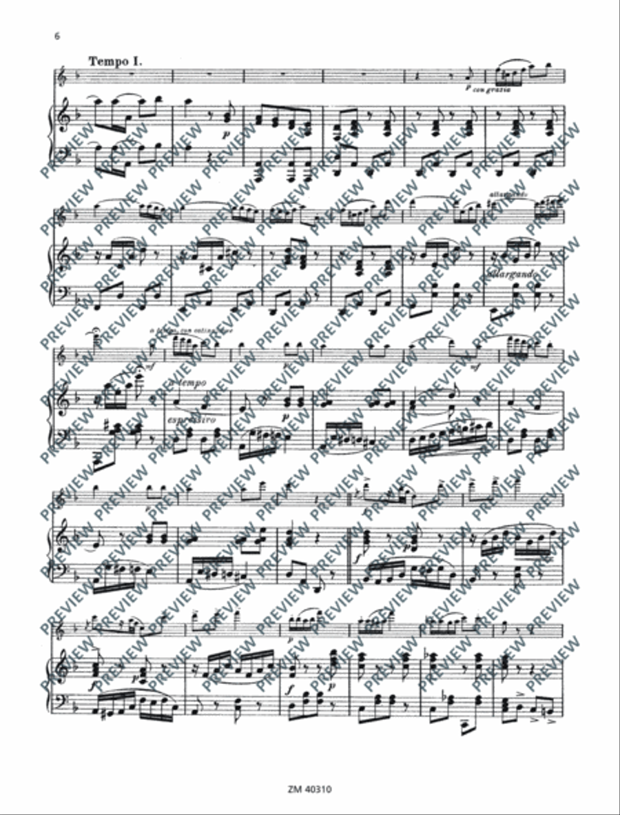 Danse des Pierrots (Polka) Flute Solo scores gallery preview page 7