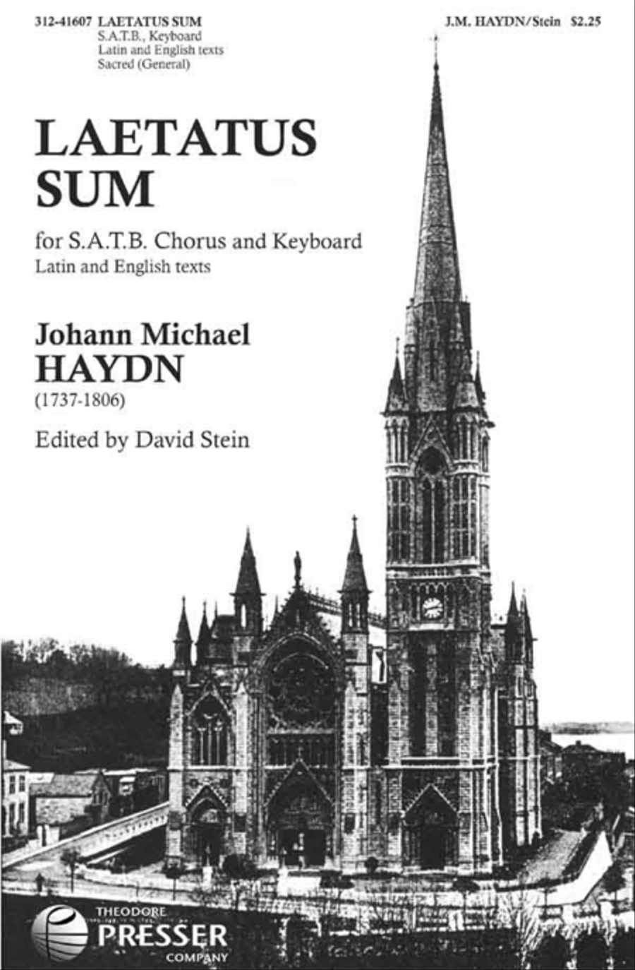Laetatus Sum Laetatus Sum 4-Part scores gallery preview page 1