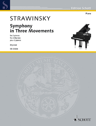 Book cover for Symphony in Three Movements