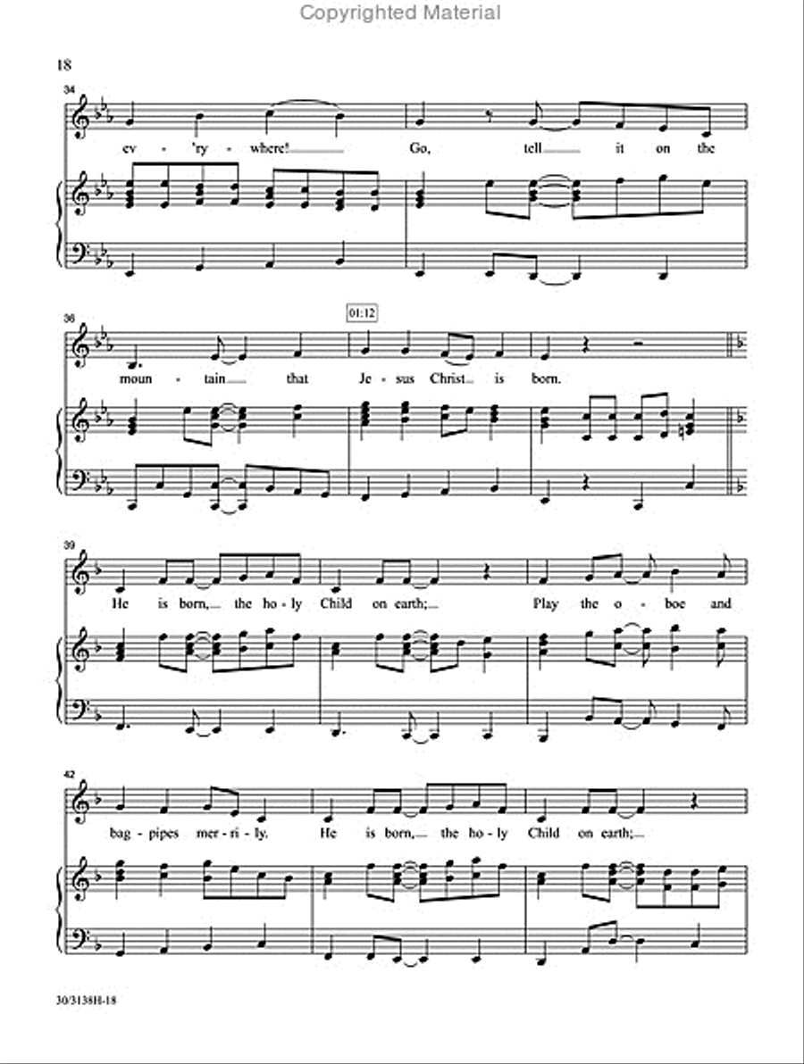 Christmas Dreams and Reflections - Medium-low Voice Medium Voice scores gallery preview page 12