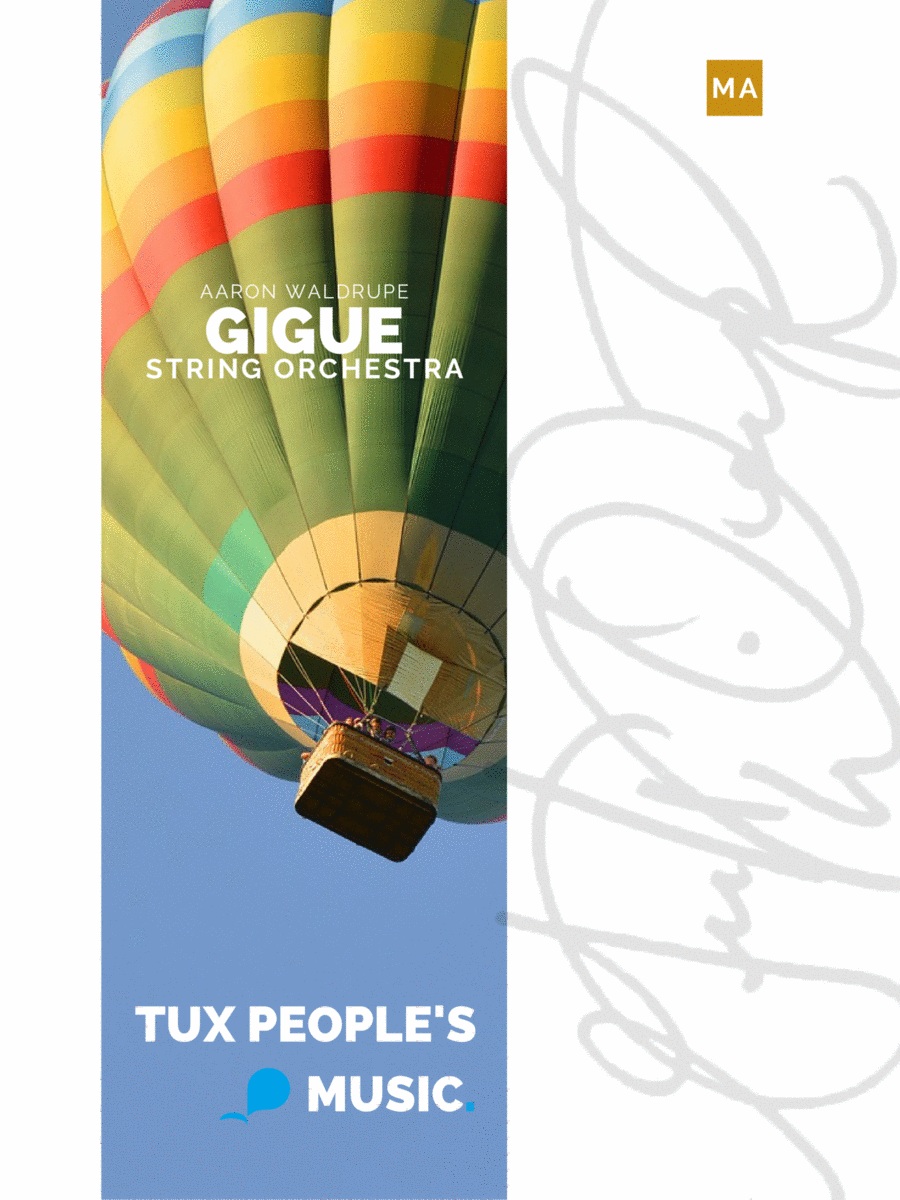Gigue Gigue String Orchestra scores gallery preview page 1