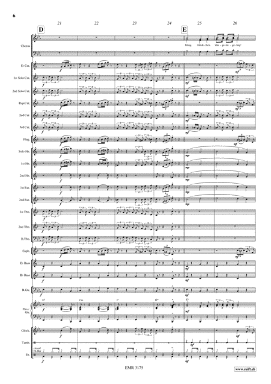 Kling Glöckchen Kling Glöckchen 4-Part scores gallery preview page 7