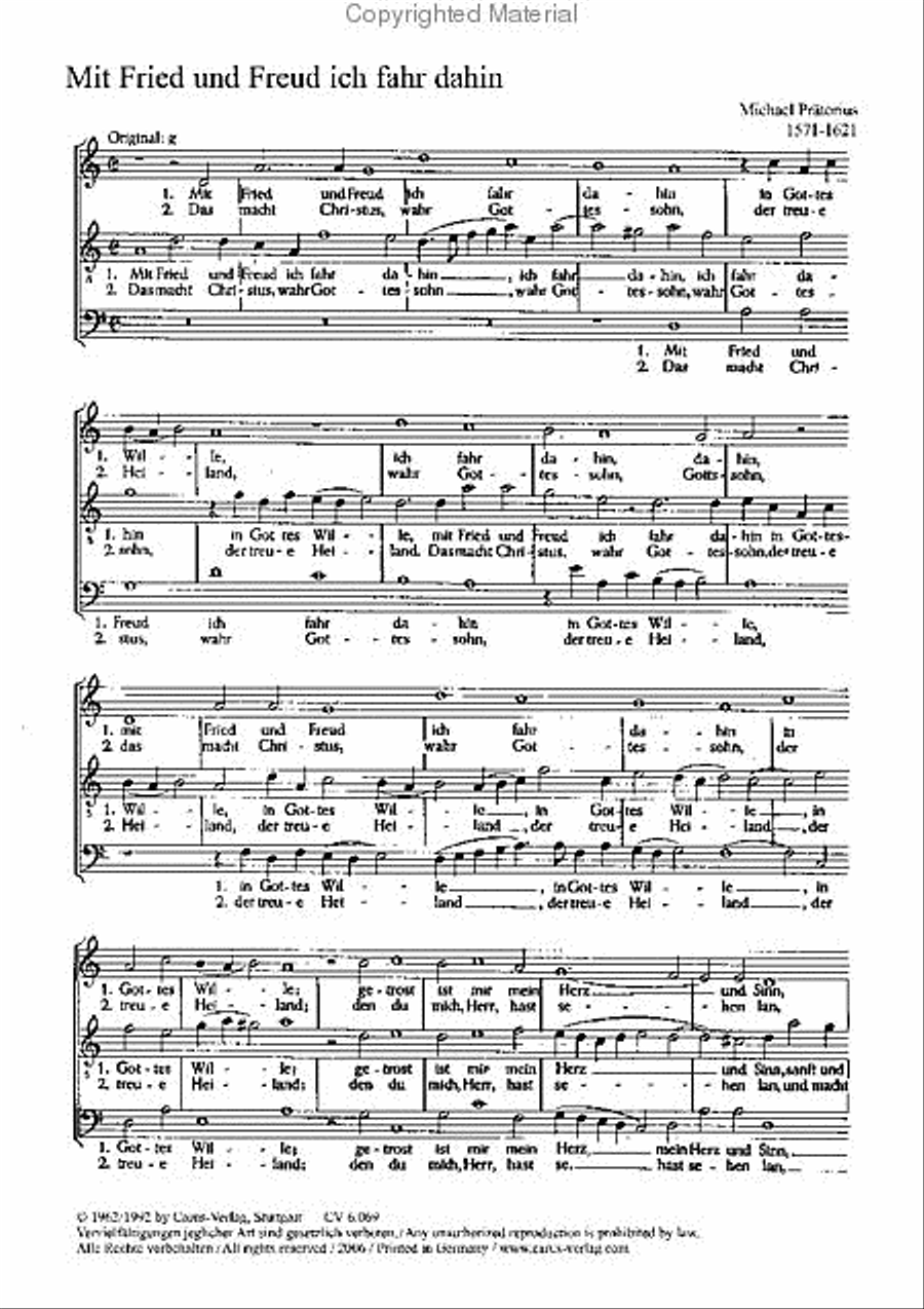 In peace and joy I now depart STB scores gallery preview page 2