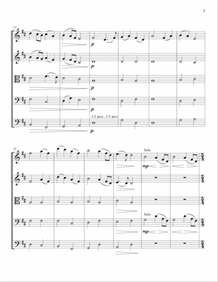 Alfred Moves To Helena Alfred Moves To Helena String Orchestra scores gallery preview page 3