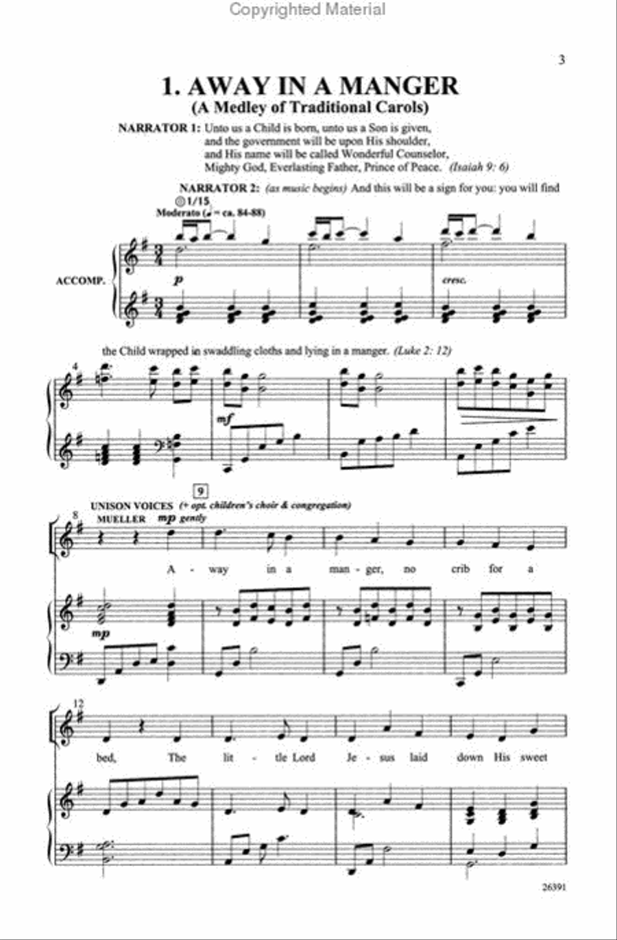 Nativity Choir scores gallery preview page 2