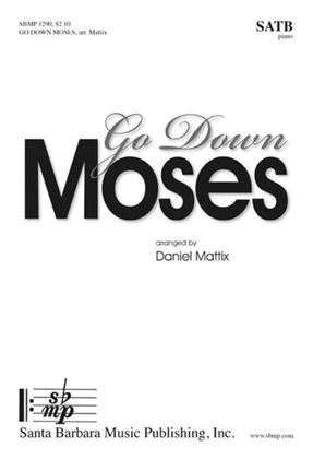 Book cover for Go Down Moses - SATB Octavo