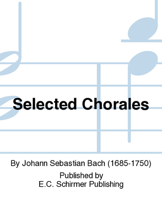 Book cover for Selected Chorales