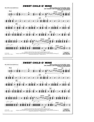 Sweet Child o' Mine - Multiple Bass Drums