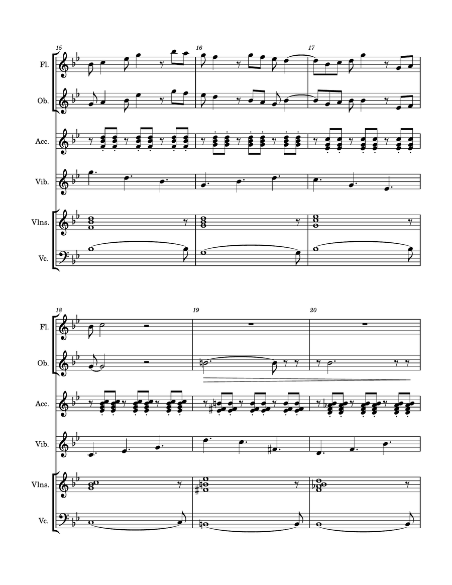 Carousel for Lovers Woodwind Trio scores gallery preview page 3