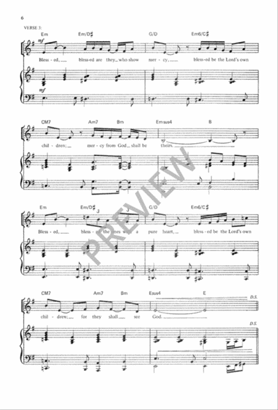 The People of God The People of God 4-Part scores gallery preview page 7