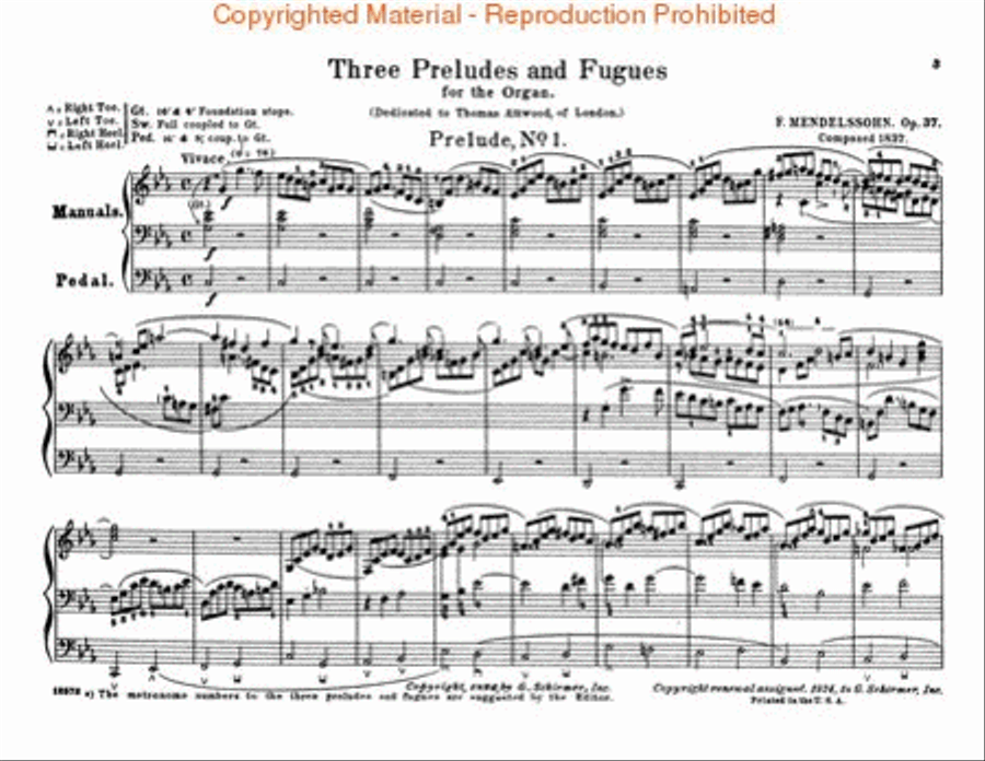 Organ Works, Op. 37/65 Organ scores gallery preview page 2