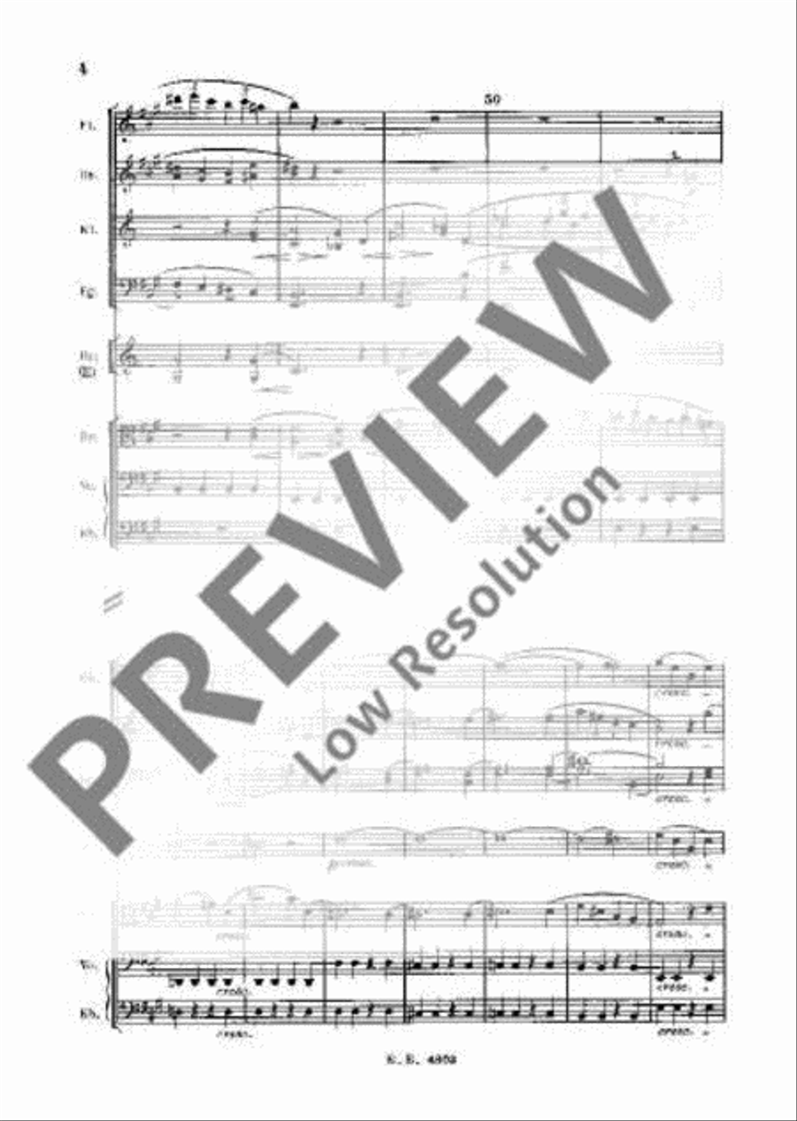 Serenade for Orchestra A major Orchestra scores gallery preview page 13