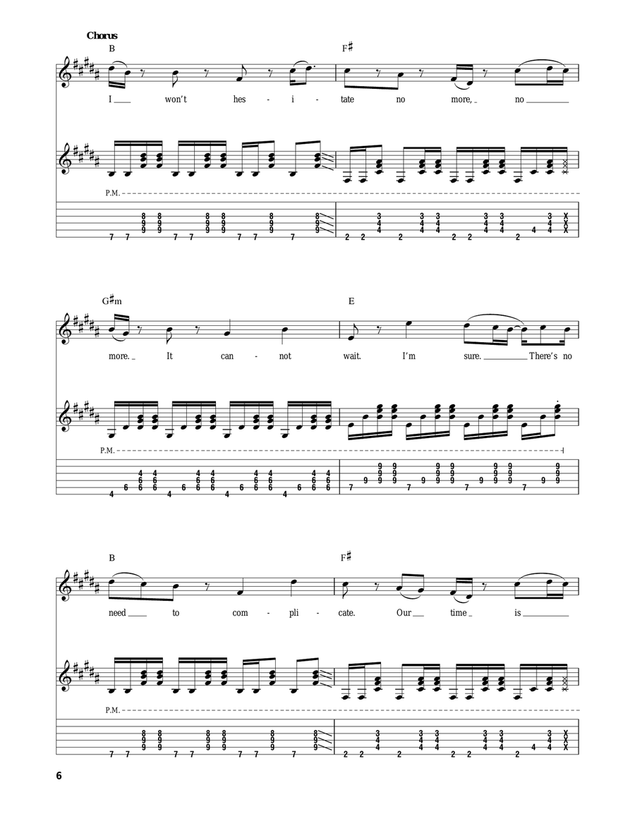 I'm Yours Acoustic Guitar scores gallery preview page 6