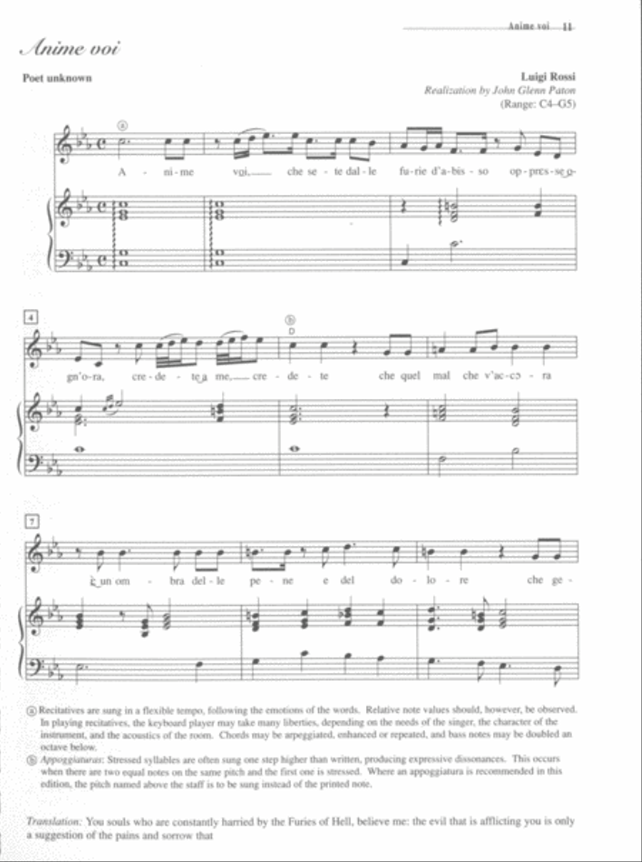 Gateway to Italian Songs and Arias Voice Solo scores gallery preview page 3