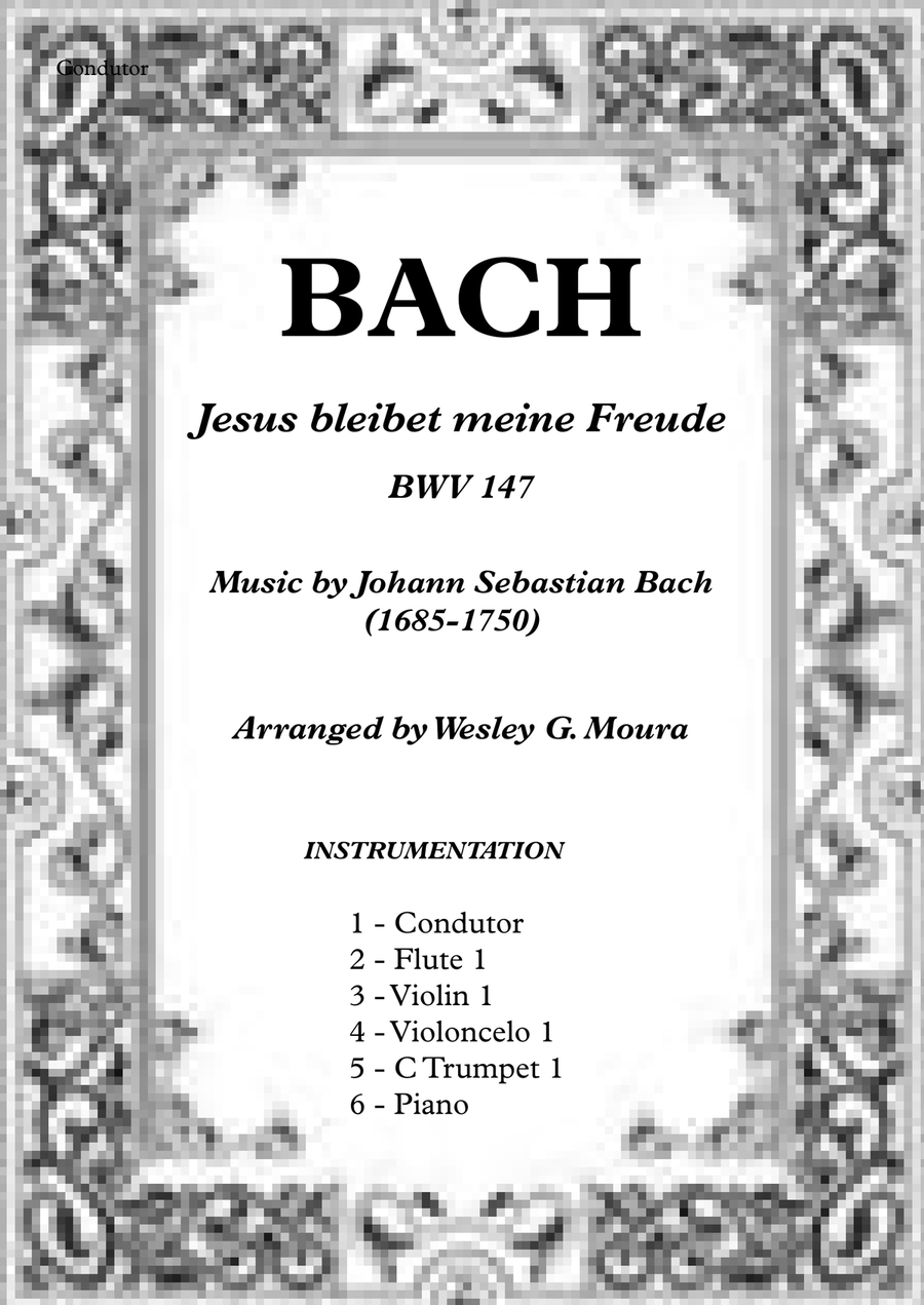 Jesus bleibet meine Freude Small Ensemble scores gallery preview page 1