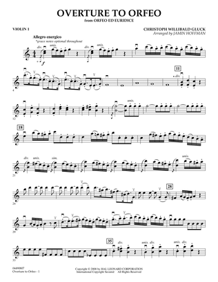 Overture to "Orfeo" - Violin 1