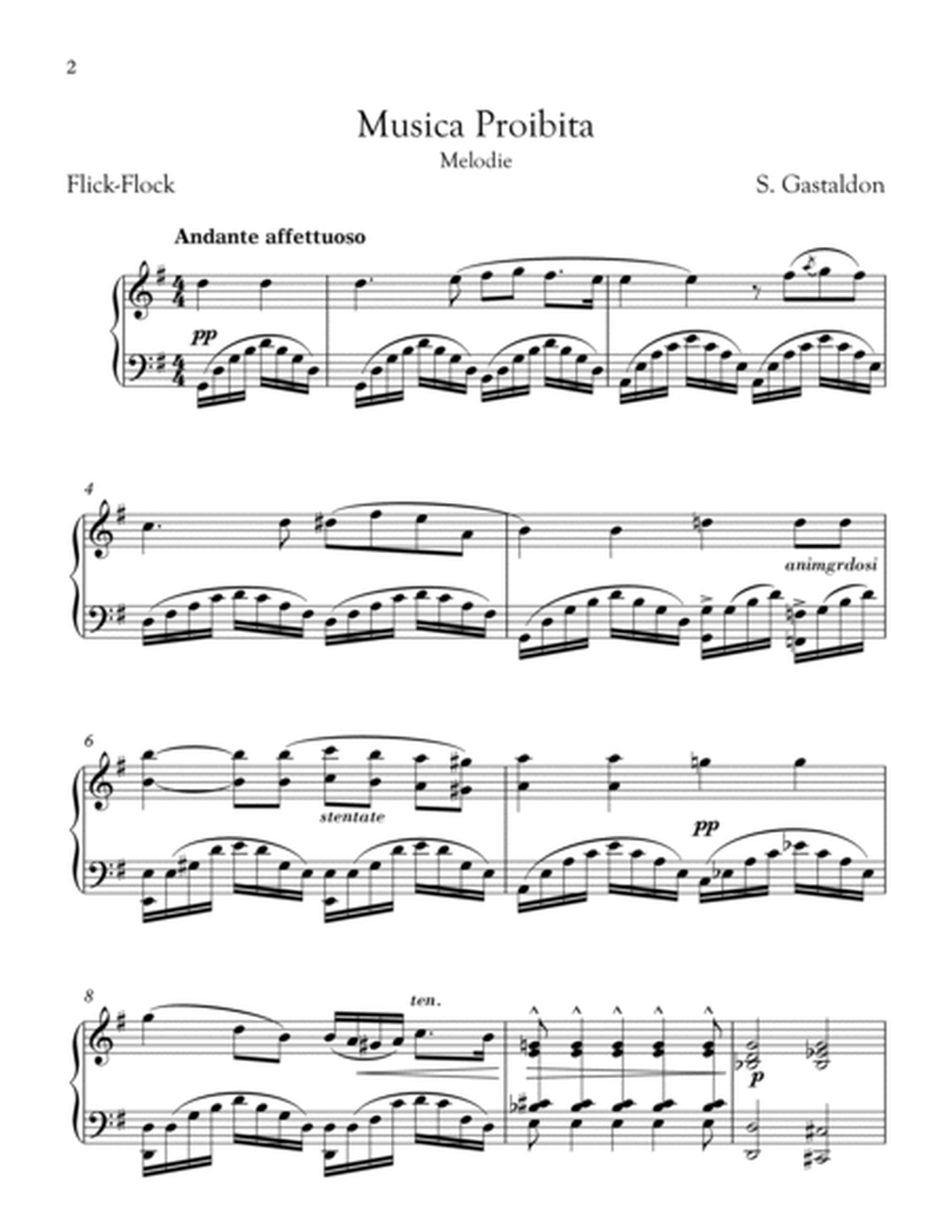S. Gastaldon: Musica Proibita (G Major)