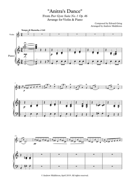 Ten Romantic Solos for Violin and Piano image number null