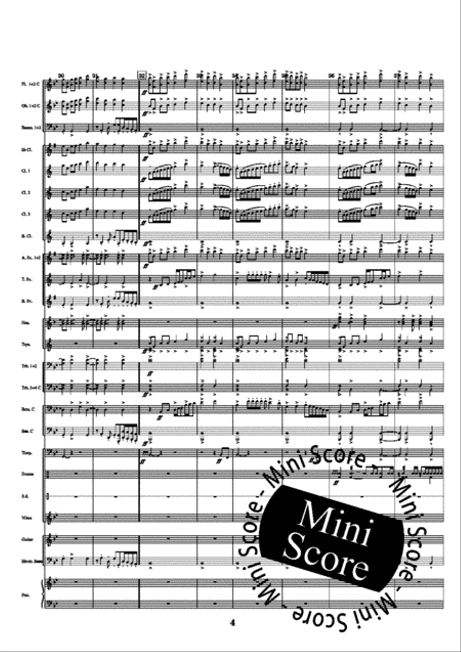 Re-Jigue Concert Band scores gallery preview page 10