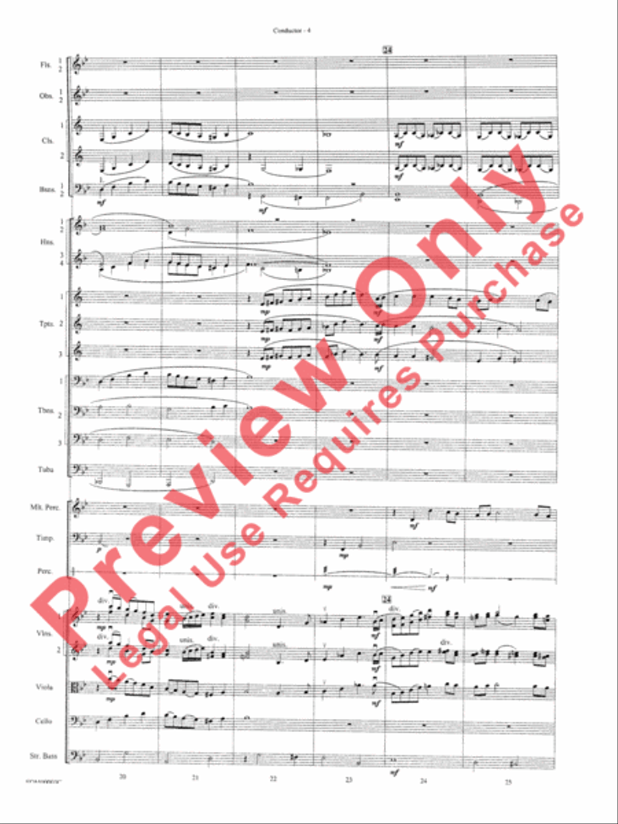 Have Yourself a Merry Little Christmas Full Orchestra scores gallery preview page 6