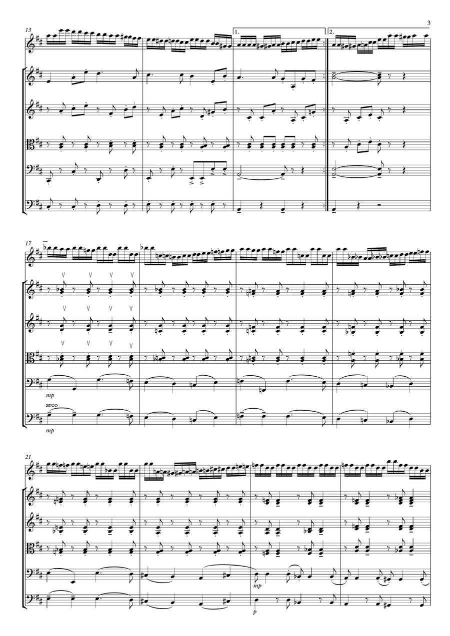 K.Bom "Perpetuum Mobile" for violin and string orchestra image number null