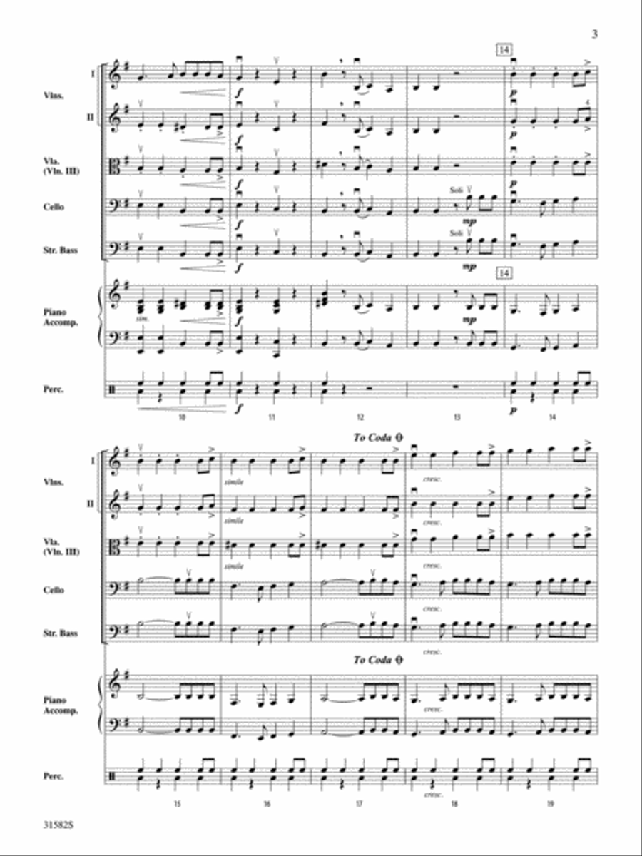 Ludwig's Tango String Orchestra scores gallery preview page 3
