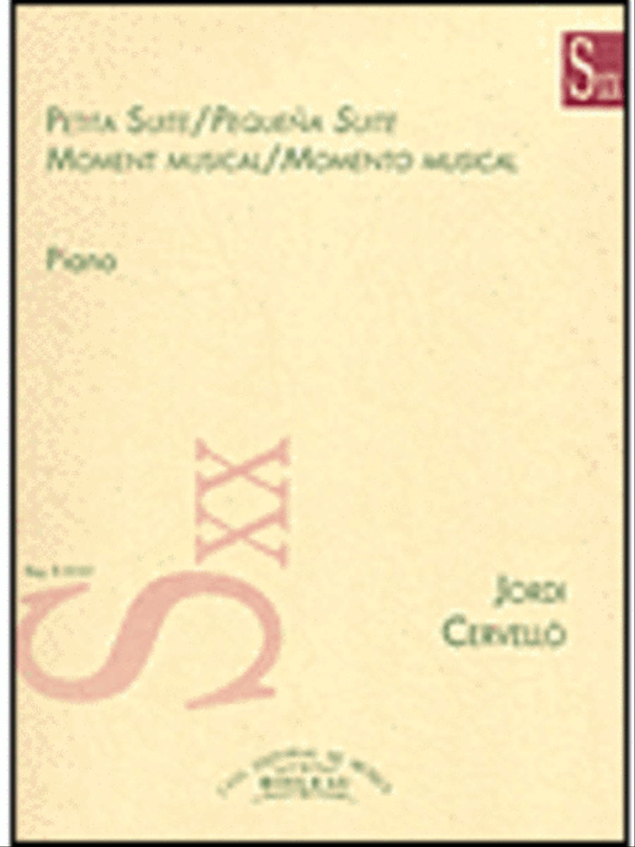 Petita Suite / Moment Musical Piano Solo scores gallery preview page 1