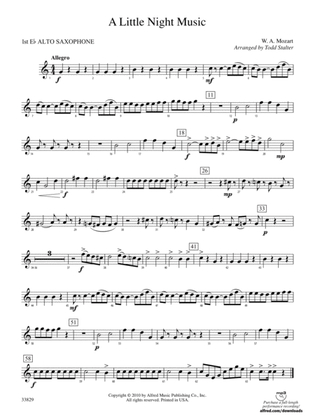 A Little Night Music: E-flat Alto Saxophone