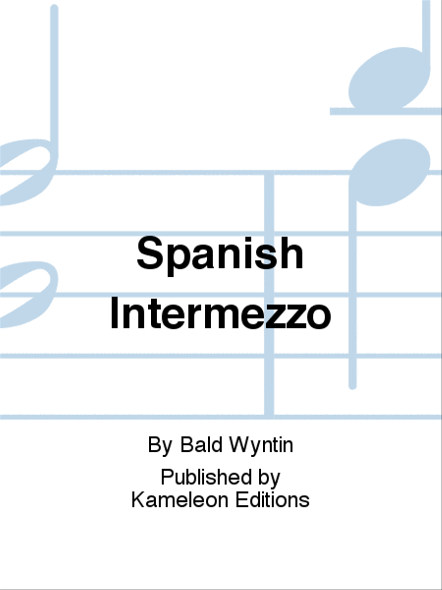 Spanish Intermezzo Spanish Intermezzo Flute Solo scores gallery preview page 1