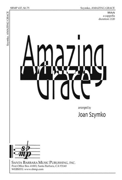 Amazing Grace - SSAA Octavo image number null