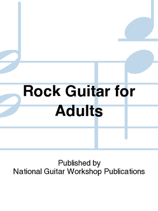 Book cover for Rock Guitar for Adults