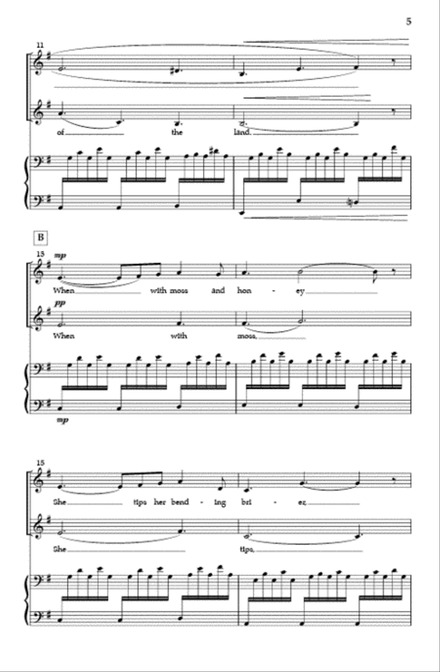 The Rose (SA) - Vocal Score SA scores gallery preview page 4