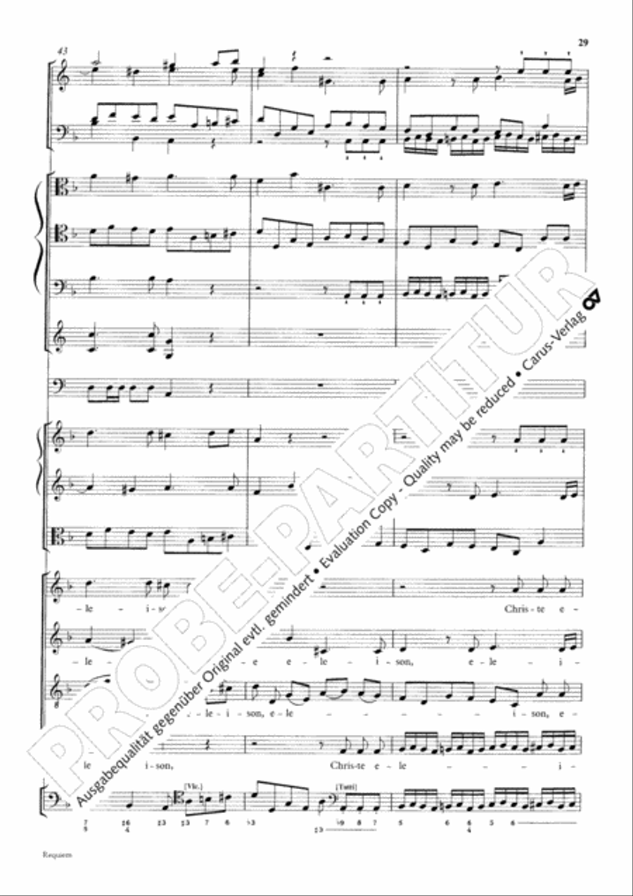 Requiem Requiem 4-Part scores gallery preview page 38