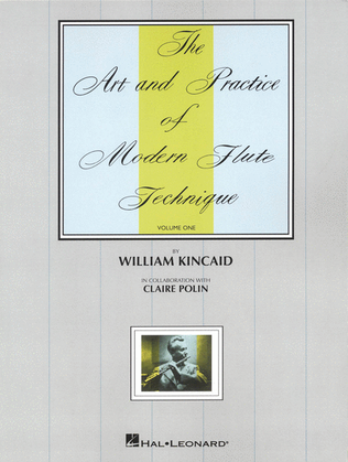 Book cover for The Art and Practice of Modern Technique for Flute, Vol. 1