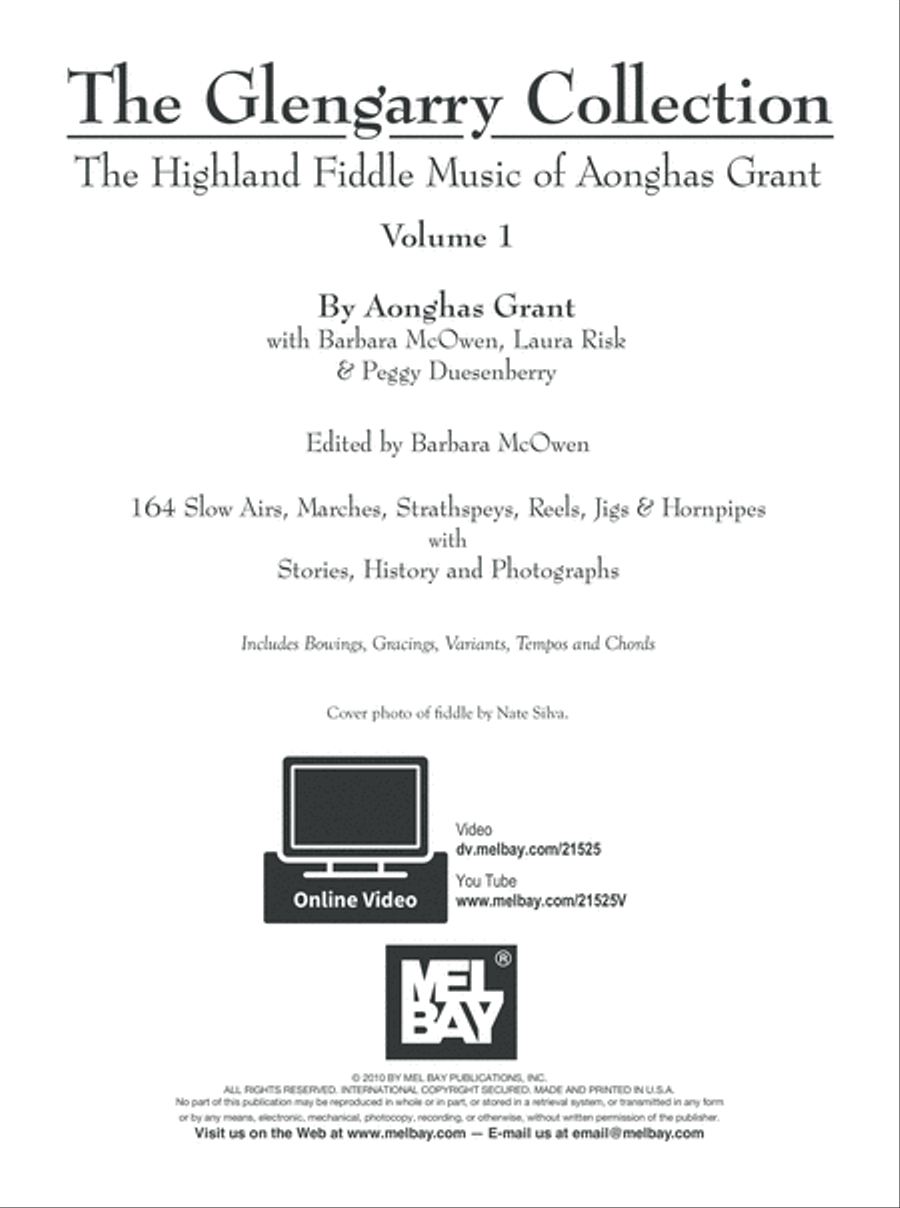The Glengarry Collection, Volume 1 Violin scores gallery preview page 2