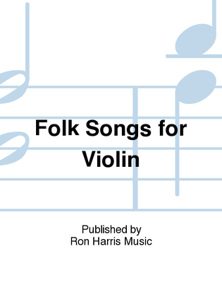 Folk Songs For Violin
