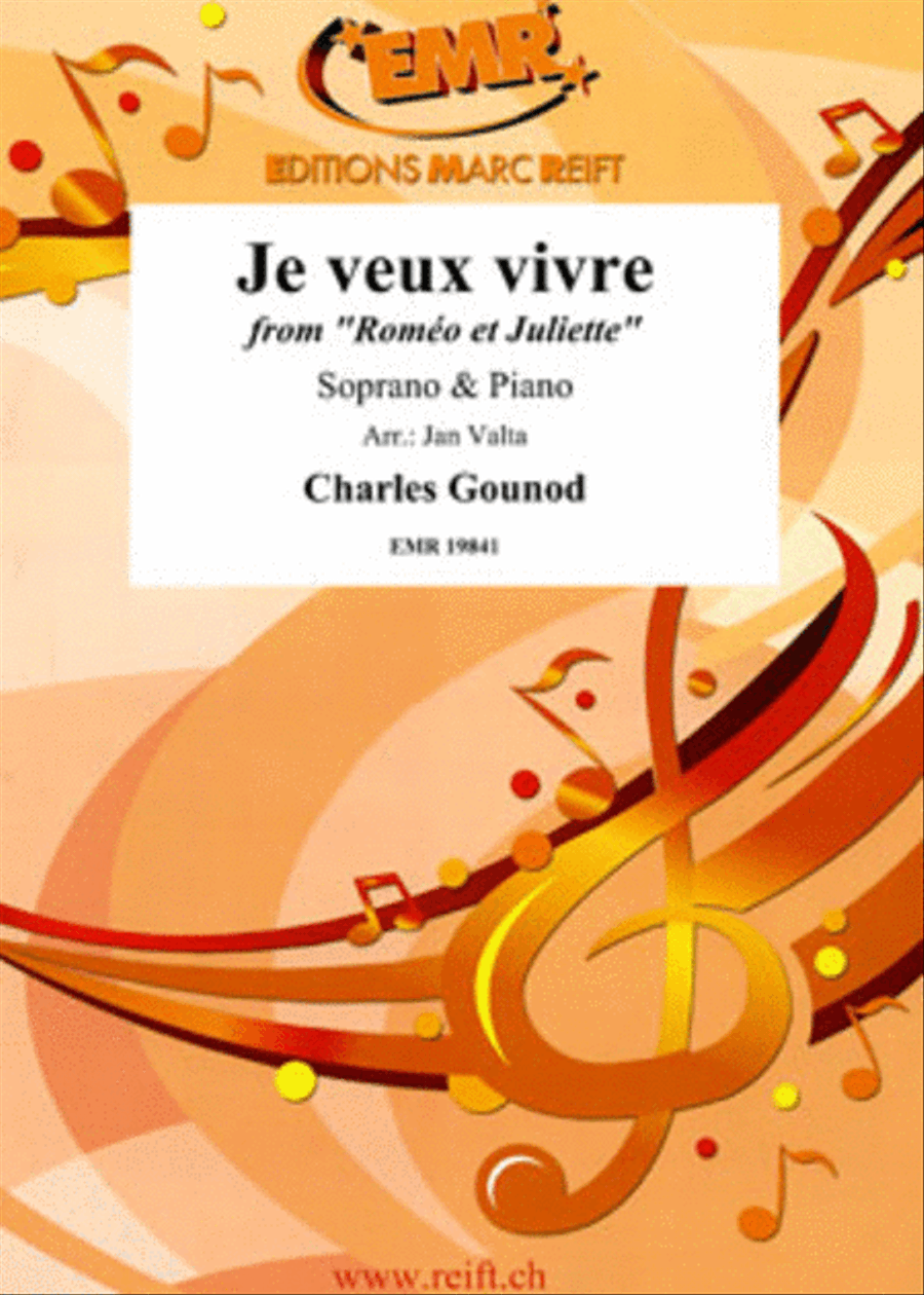 Je veux vivre Soprano Voice scores gallery preview page 1