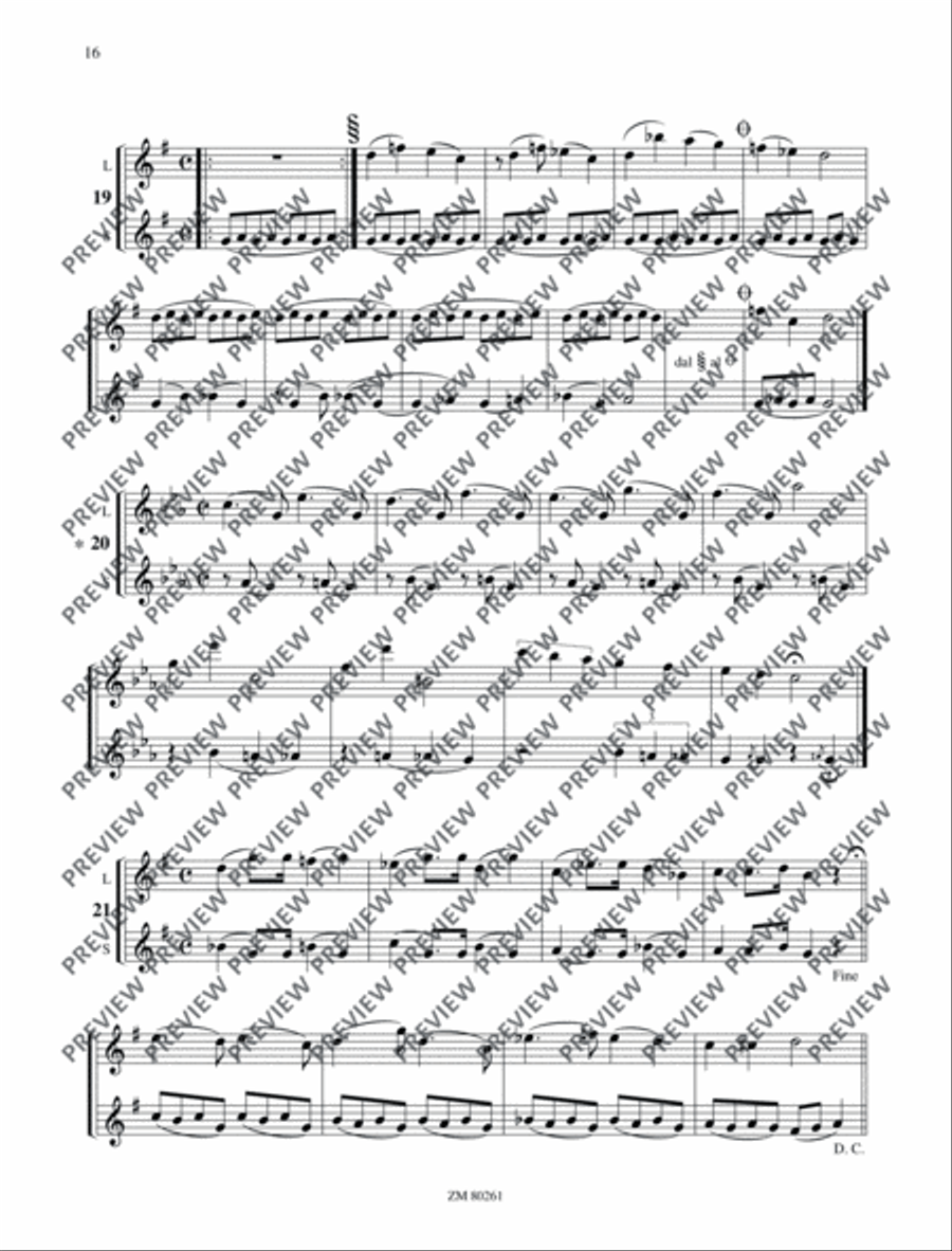 Oboe lernen Oboe scores gallery preview page 17